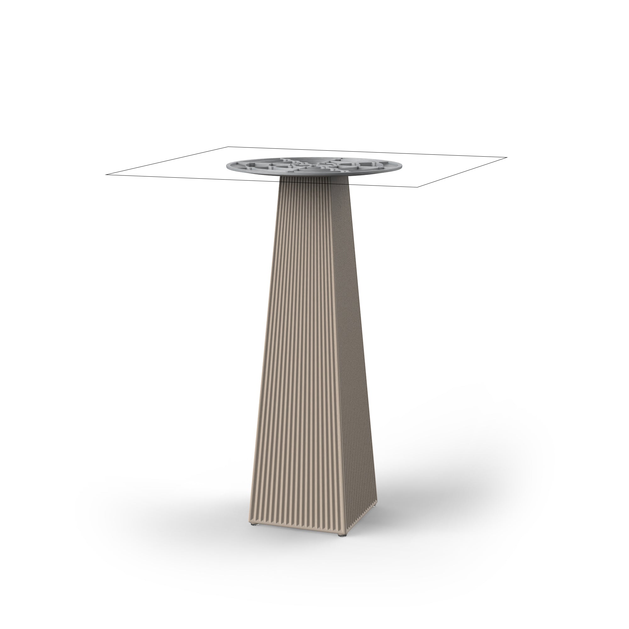 Gatsby Tables 54463 by Ramón Esteve for Vondom eco-luxury Mediterranean design at Modern Coastal Living| 54463