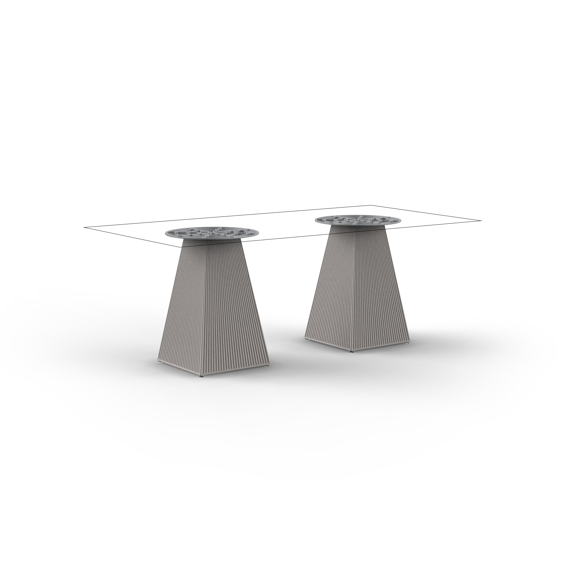 Gatsby Tables 54470 by Ramón Esteve for Vondom eco-luxury Mediterranean design at Modern Coastal Living| 54470