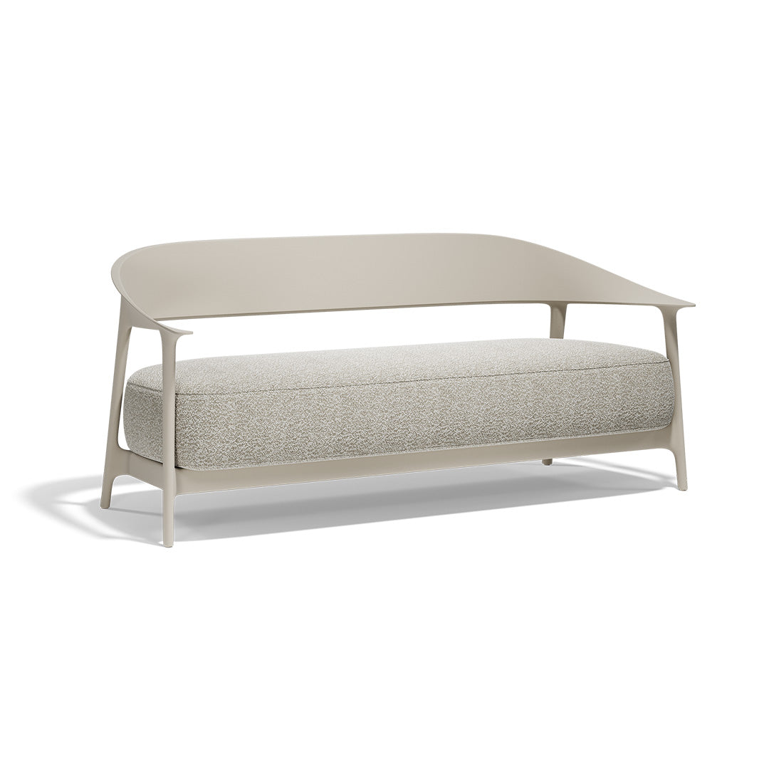 Modern Coastal Living Africa XL Sofa made from recycled ocean plastics in Ecru | Ecru