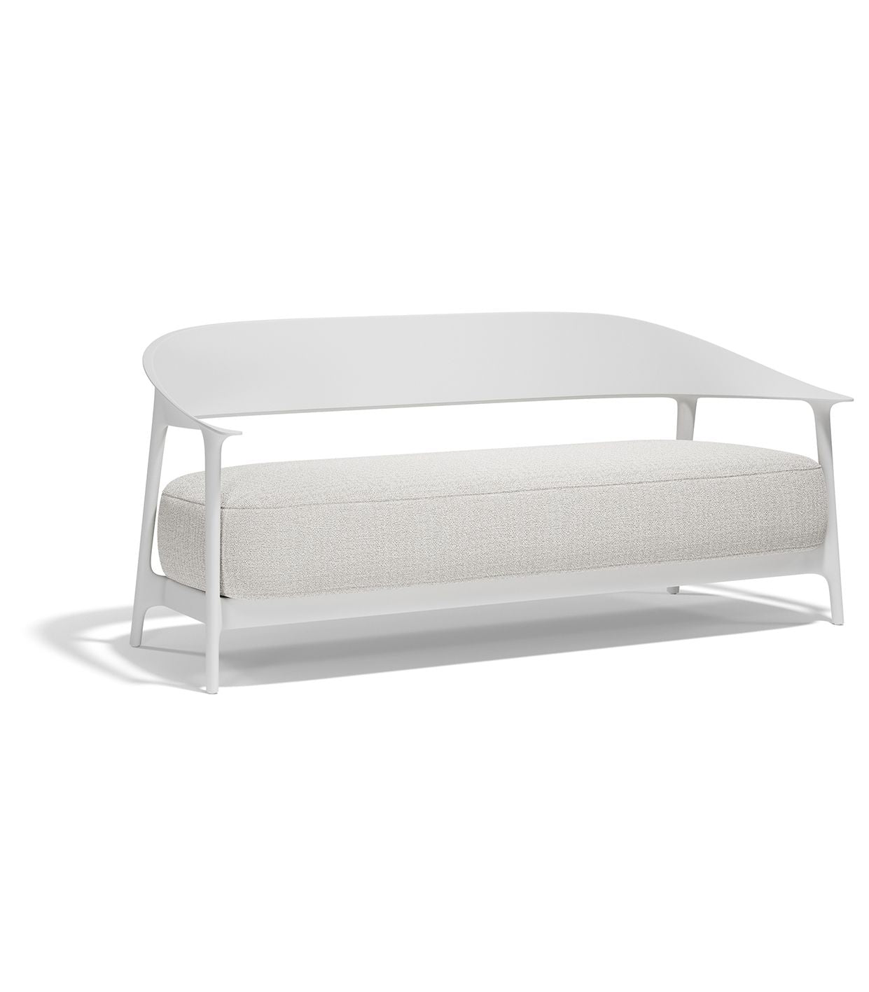 Africa XL Sofa by Vondom sustainable luxury furniture in white| White