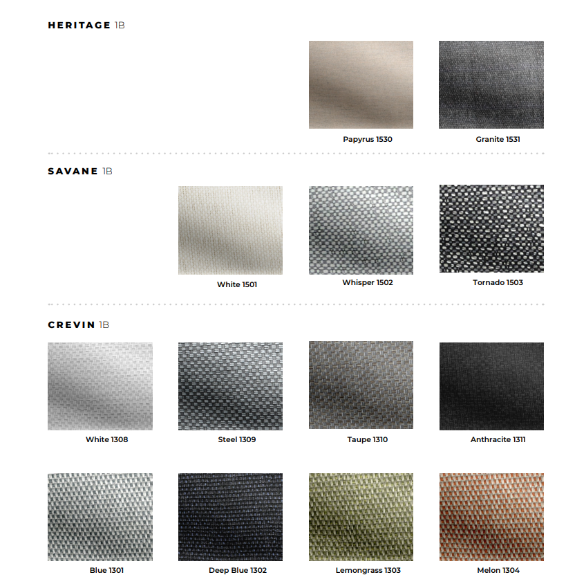 Luxury fabrics 1b by Vondom for indoor and outdoor living for modern coastal living 1b| 1B