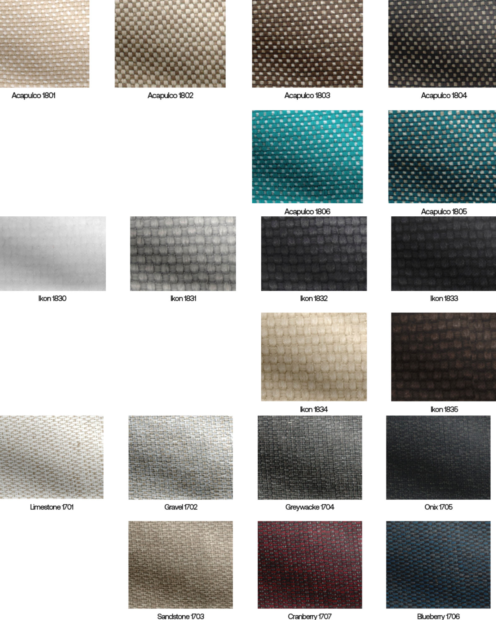 Vondom fabric group 1C fabric swatches, refined reclaimed design in high-quality upholstery for designer furniture – Modern Coastal Living| 1C