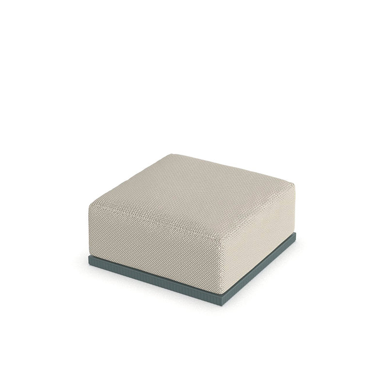 Modo Green Gatsby Puff by Ramón Esteve for Vondom eco-luxury Mediterranean accent furniture at Modern Coastal Living| Modo Green