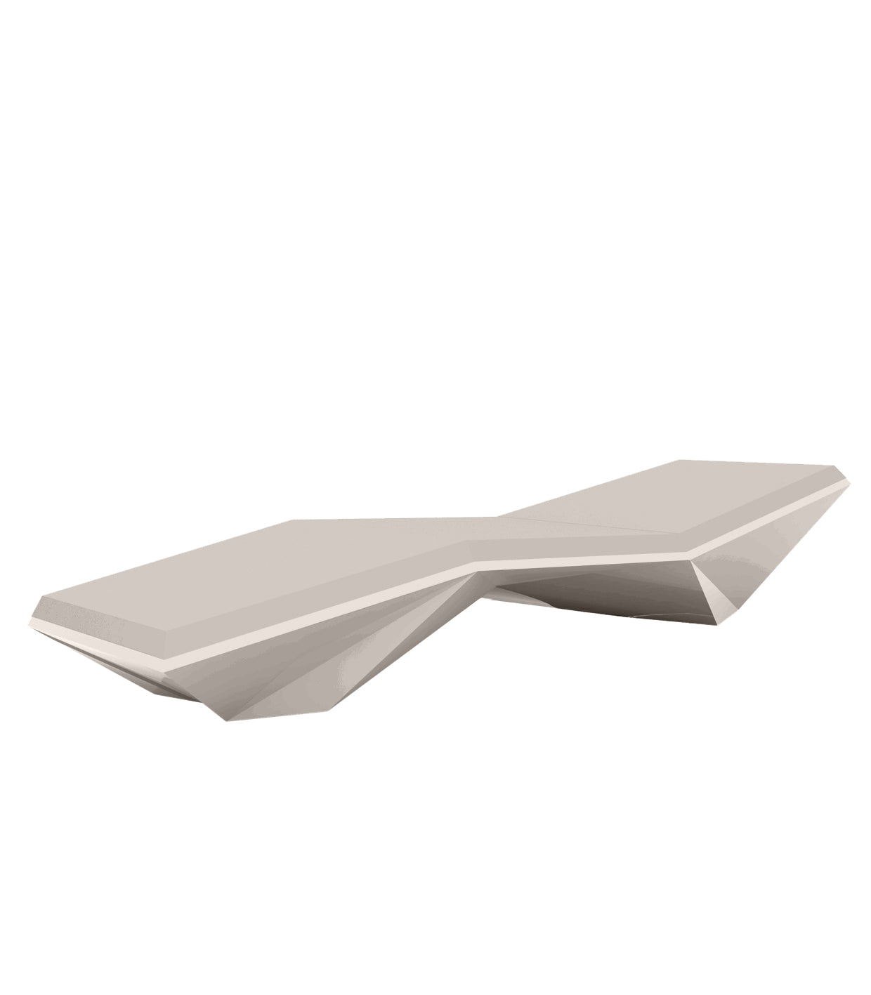 Tortora Faz chaise lounge by Ramón Esteve for Vondom, sustainable modern outdoor lounger – Modern Coastal Living.| Tortora