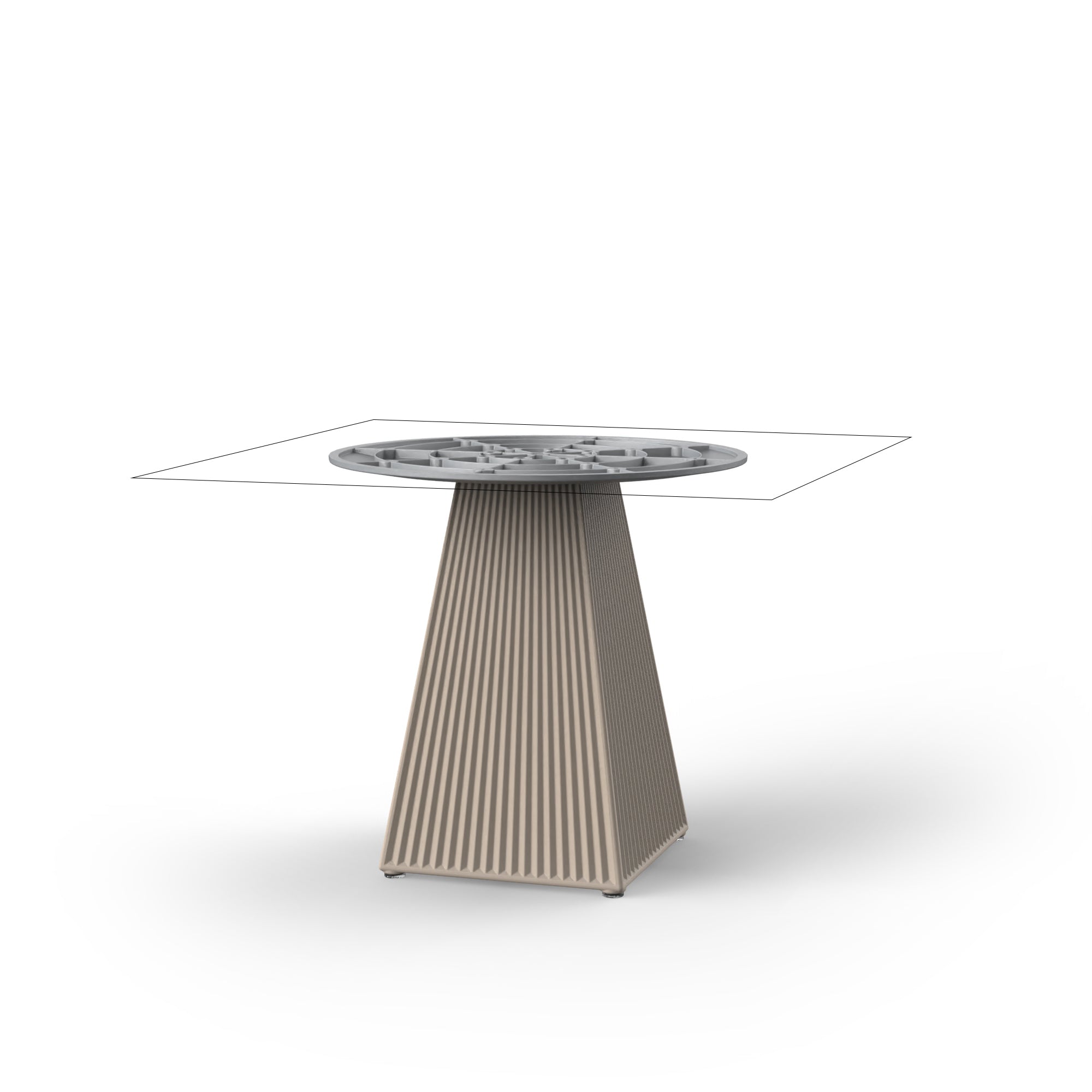 Gatsby Tables 54451 by Ramón Esteve for Vondom eco-luxury Mediterranean design at Modern Coastal Living| 54451