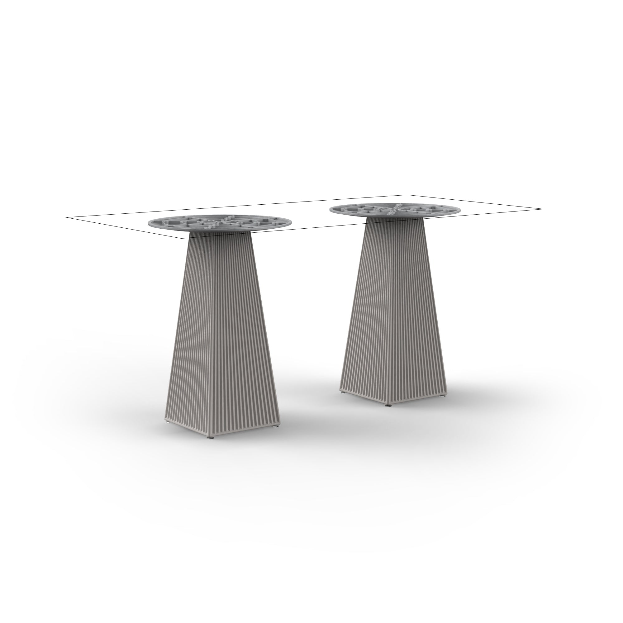 Gatsby Tables 54469 by Ramón Esteve for Vondom eco-luxury Mediterranean design at Modern Coastal Living| 54469