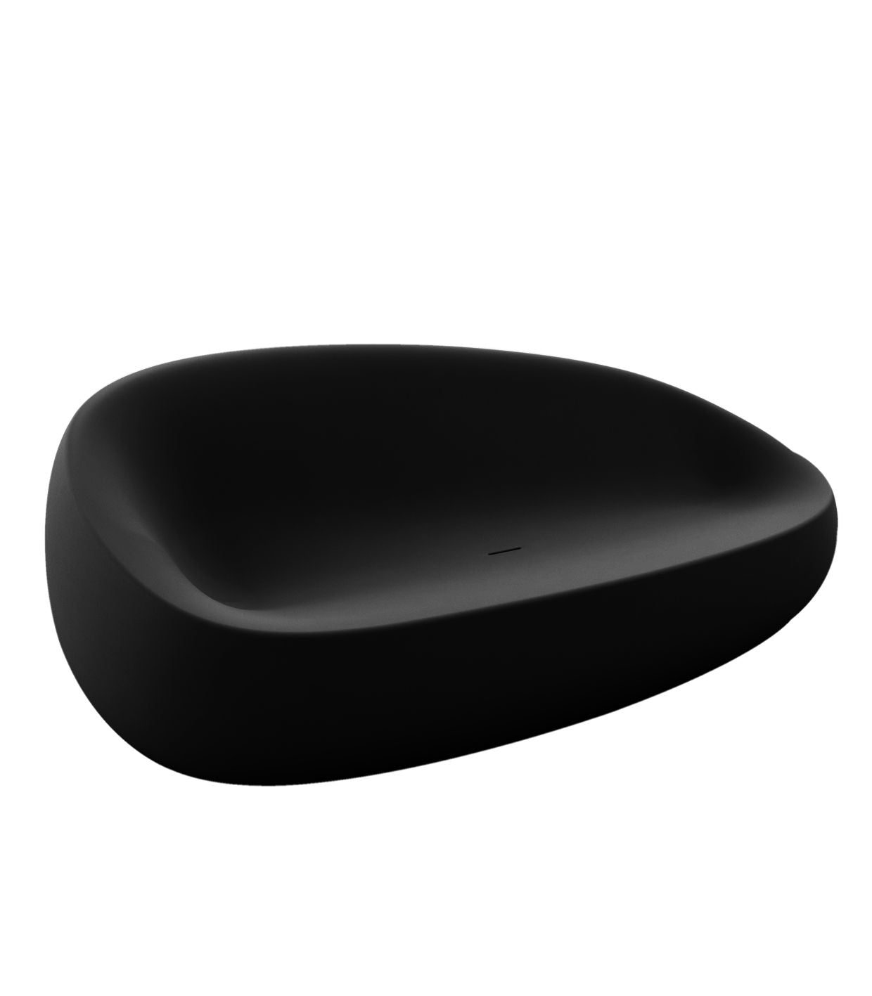 Stone Sofa by Vondom in Black for Modern Coastal Living, designed for outdoor use |Black