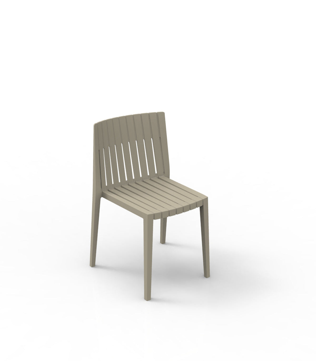 Ecru Spritz chair by Archirivolto Design for Vondom, luxury outdoor dining chair in reclaimed luxury design made from Mediterranean recycled plastic – Modern Coastal Living.| Ecru