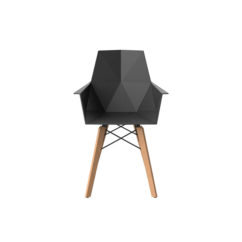 Wood 2 ( slightly darker) for Faz armchair wooden legs by Ramón Esteve for Vondom, sustainable seating with wooden legs – Modern Coastal Living| Wood 2
