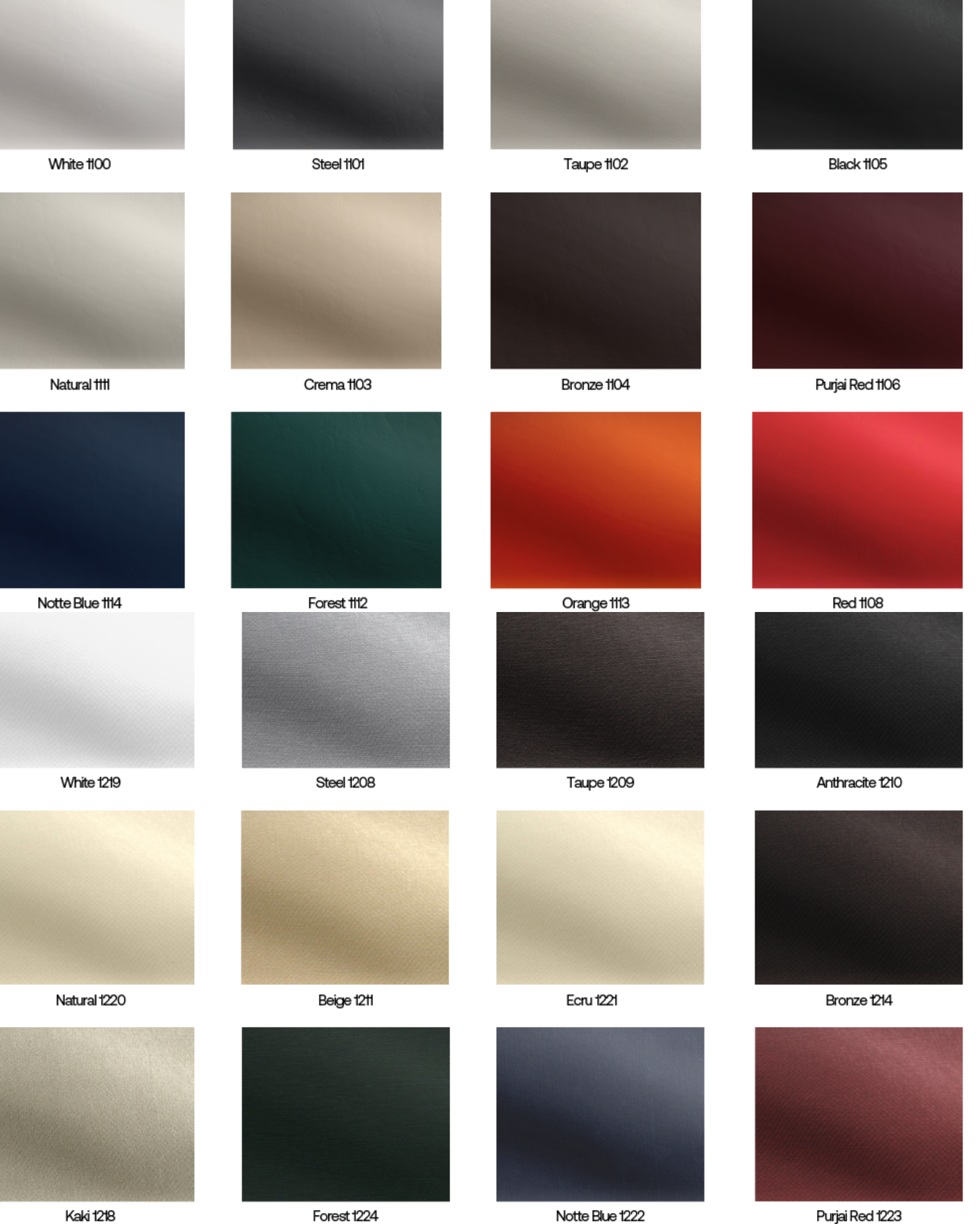 Vondom fabric group 1A swatches, refined reclaimed design in luxury upholstery for modern indoor and outdoor furniture – Modern Coastal Living.|1A
