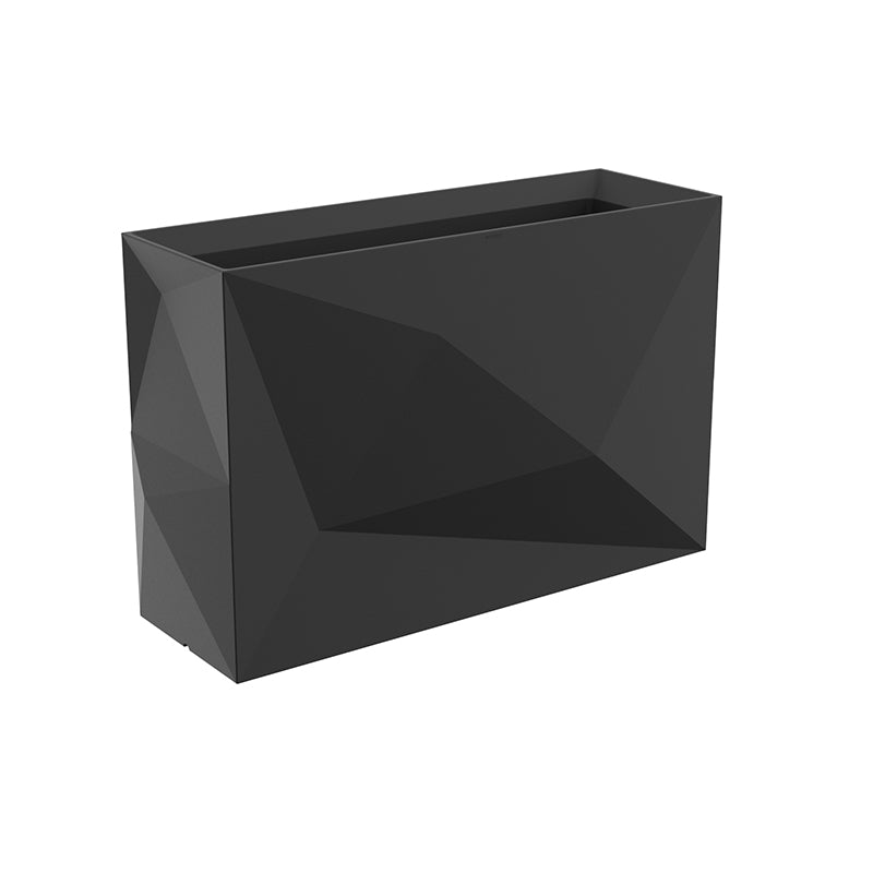 Faz Wall planter by Vondom, sustainable modular planter system for  indoor and outdoor– Modern Coastal Living black | Black