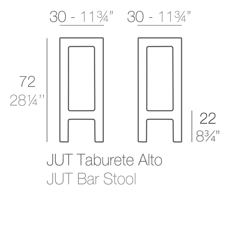Stool dimensions