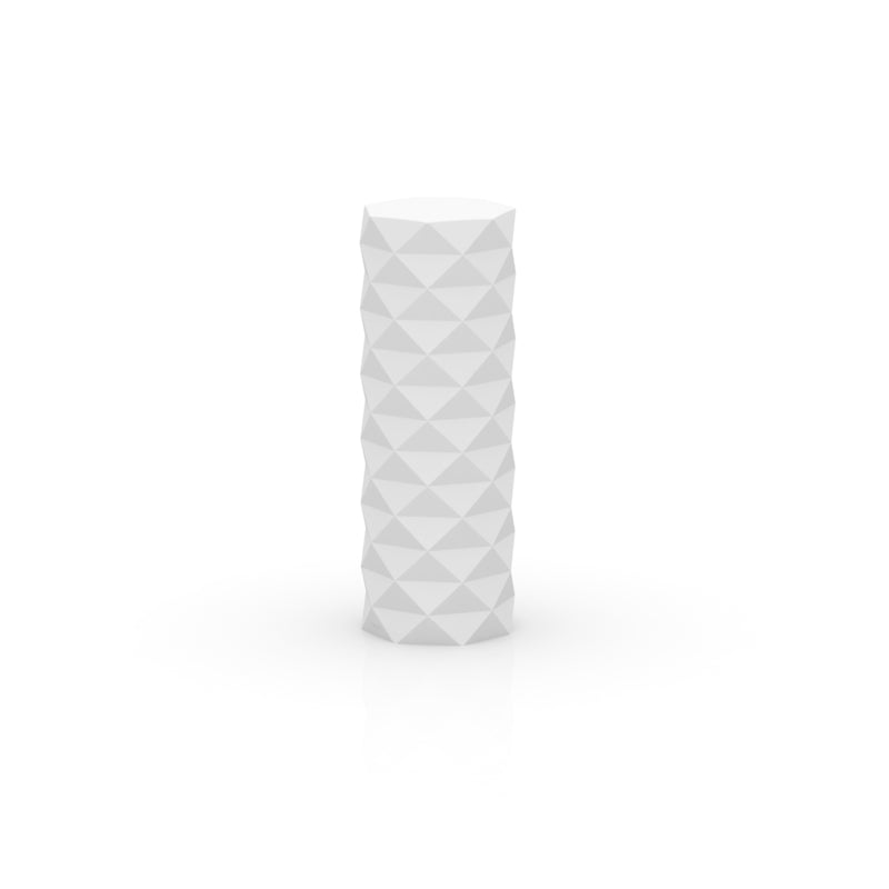 Tall Marquis lamp by Vondom, statement faceted light for luxury homes, gardens, and hospitality – Modern Coastal Living.|Tall