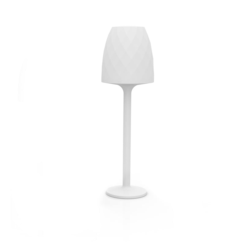 Large Vases floor lamp by Vondom, striking sculptural light for luxury outdoor and hospitality spaces – Modern Coastal Living.| Large