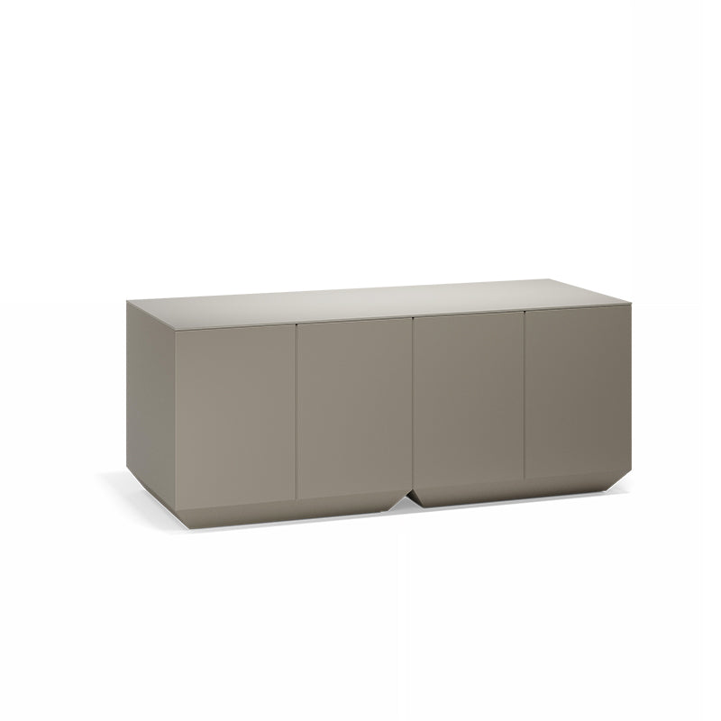 Tortora Vela catering bar by Vondom, sustainable modular design with ample service space for luxury hospitality – Modern Coastal Living.| Tortora