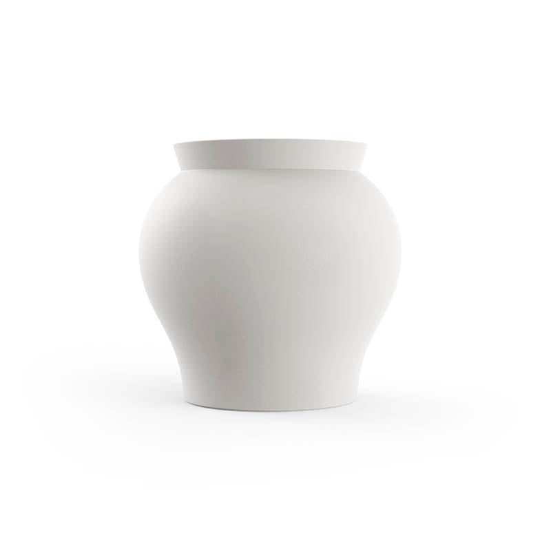 Venus planter 125 by Vondom, sustainable statement planter for modern indoor and outdoor living – Modern Coastal Living white | White