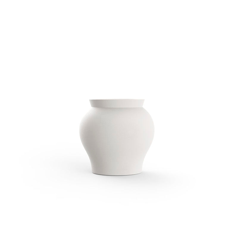 Venus planter 83 by Vondom, eco-friendly designer planter for stylish gardens, terraces, and interiors – Modern Coastal Living white| White