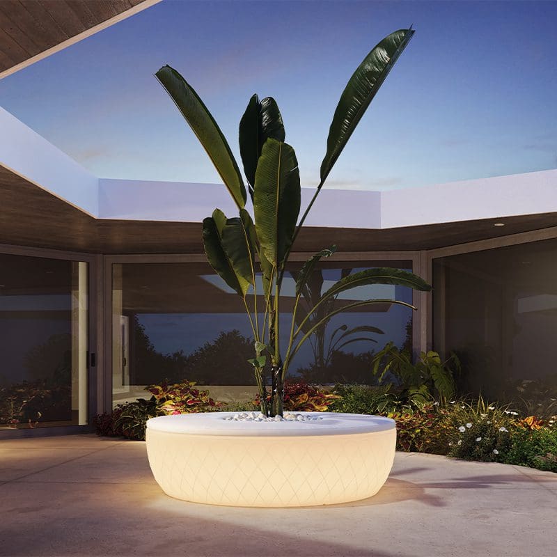 Vases Island Planter by Vondom | Eco-Luxury Designed by JM Ferrero| Modern Coastal Living